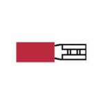 Red Pre-Insulated Push-On Terminals - 2.80mm Pack of 50