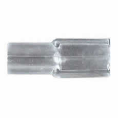 Clear Push-On Insulator - 4.80mm 50 pk