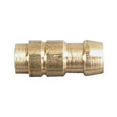 Medium Brass Crimp Nipple for 1.00mm² cable 100 pk