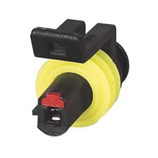 Superseal 1.50mm Female Receptacle Housing only - 1 Way Pk 100