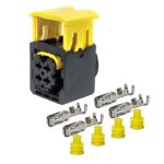 Durite 4PIN MCP 2.8 Connector with Terminals & Wire Seals 0-012-07 - Image 3