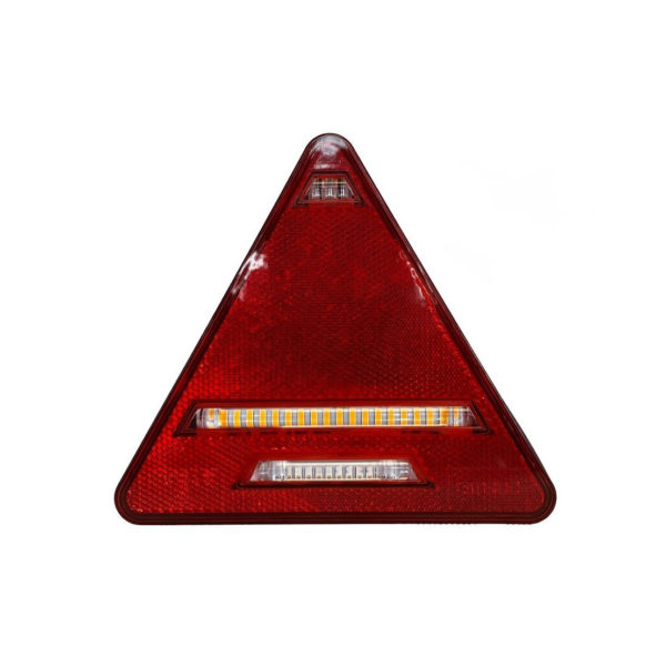 Durite Triangular Trailer Rear Combination Lamp Right Side - 12/24v