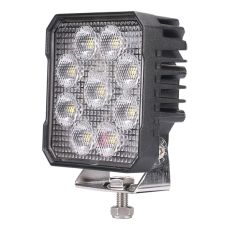 45W LED Work Lamp With Amber Warning Light - 12/24V