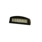 Durite Black Plastic LED Number Plate Lamp - 12V/24V