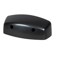 121mm Black Plastic LED Number Plate Lamp - 12/24V