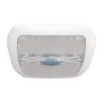Durite Slim, 96 White & 6 Red LED Roof Lamp   12V/24V