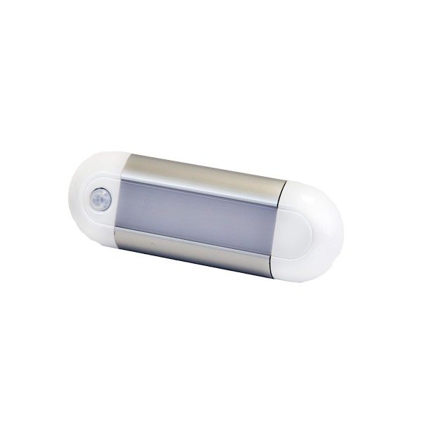 Roof Lamp, PIR LED White, IP67, ECE R10 – 12/24V