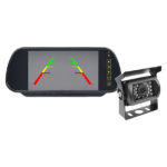 Durite 7" 1080p AHD Mirror Monitor Cam Kit (2 camera inputs, incl. 1 x 1080p CMOS camera)
