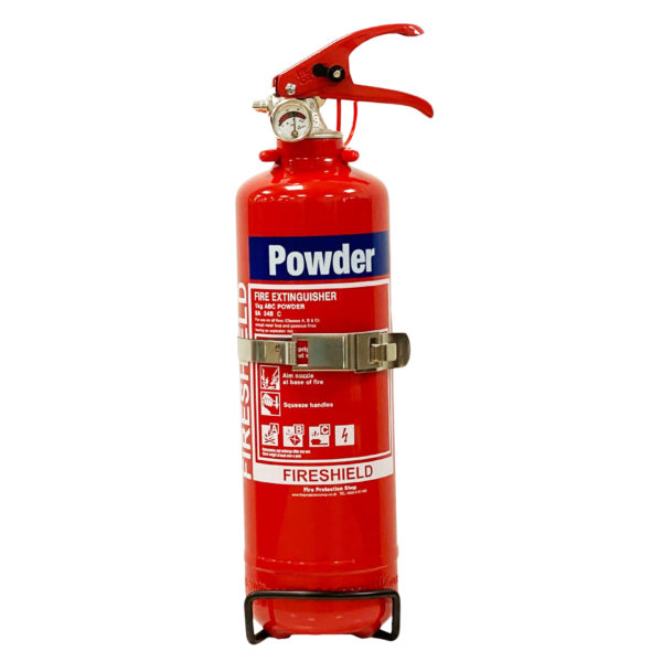 FireShield Dry Powder Fire Extinguisher 1kg ABC Powder