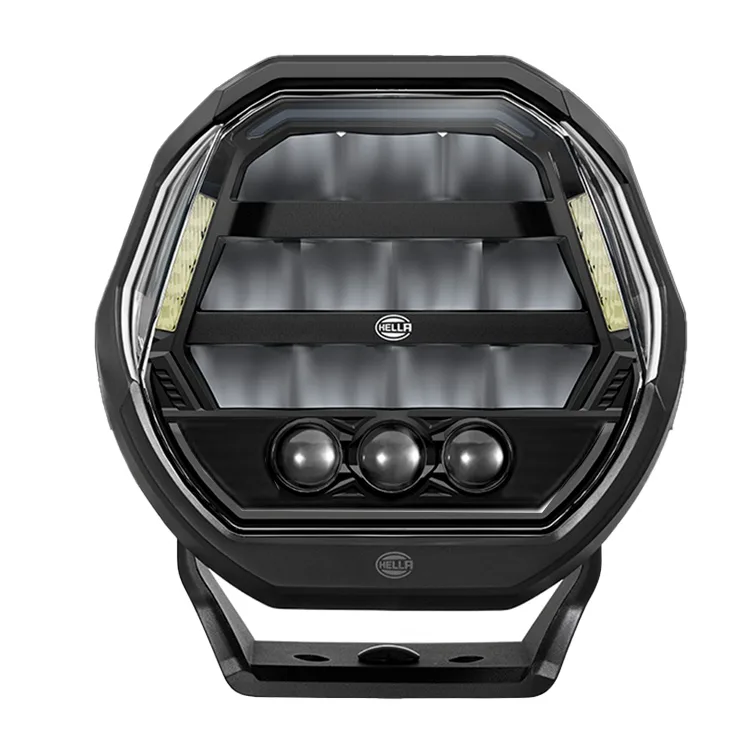 HELLA Antares FF 9 1F9358228-881 Hella 1F9358228-881 LED High Beam Headlight Antares FF 9" 12/24V 2700lm - Image 1