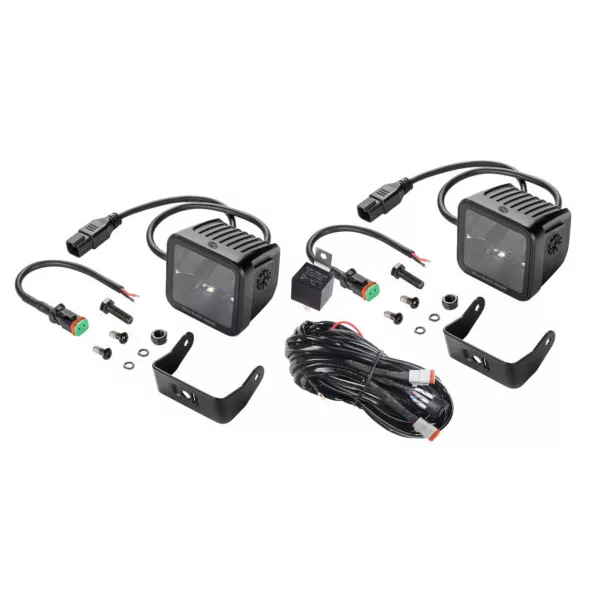 Hella 1FA 358 176-821 LED Headlight Black Magic Cube Kit (Quantity: 2) 3.2" 12/24 V - Image 6